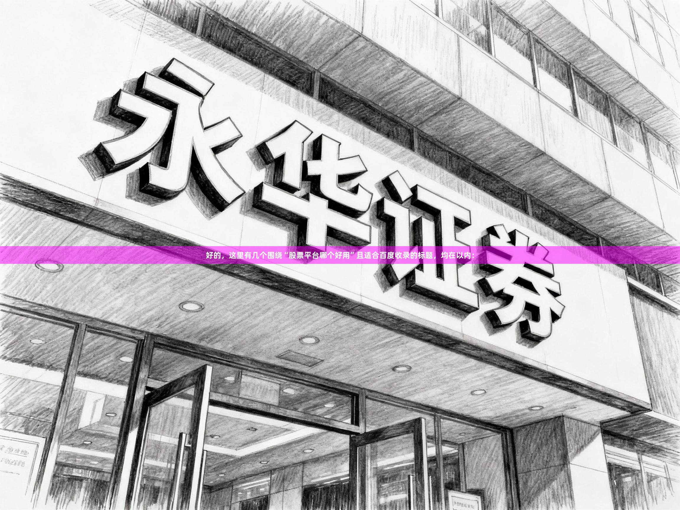 好的，这里有几个围绕“股票平台哪个好用”且适合百度收录的标题，均在以内：